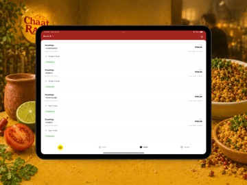ChaatRaja iPad screenshot