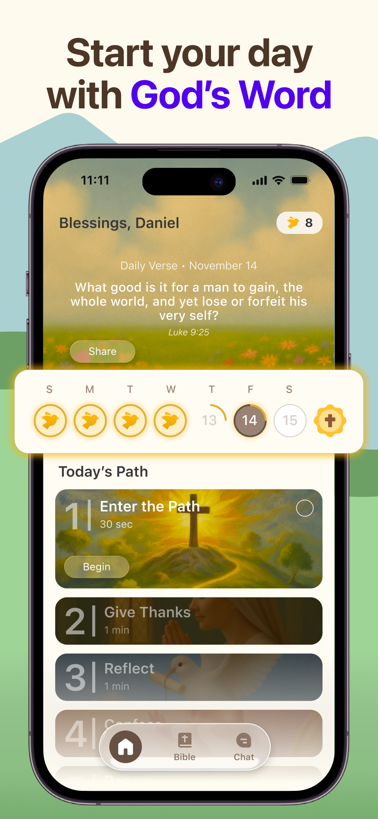 Biblical: Bible Chat & Widget
