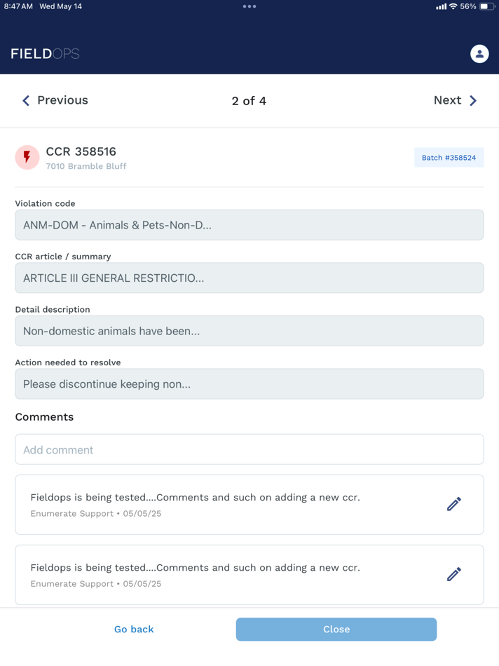 #4. Enumerate FieldOps (iOS) 게시자: Enumerate Holding Company, LLC