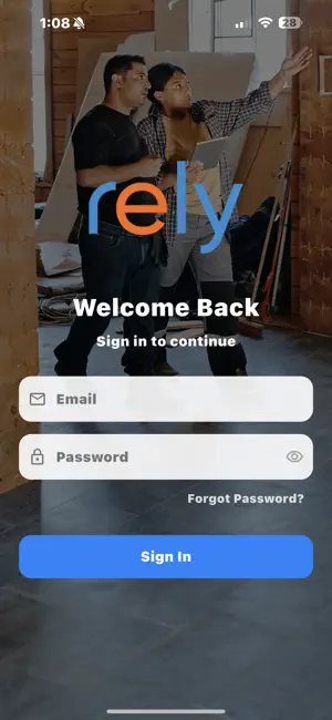 Rely Home screenshot 1