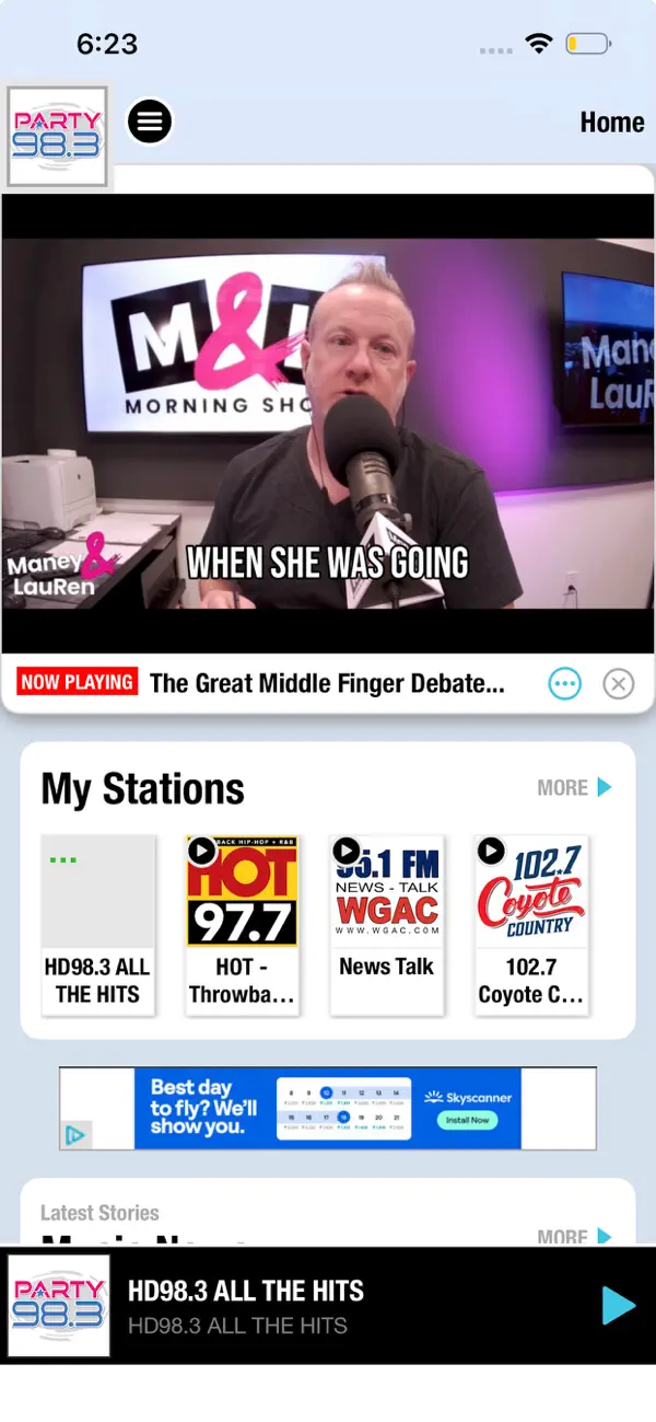 Screenshot #2 pour Party 98.3