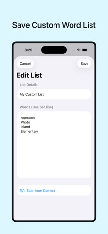 Spell My List Screenshot 5 of 9