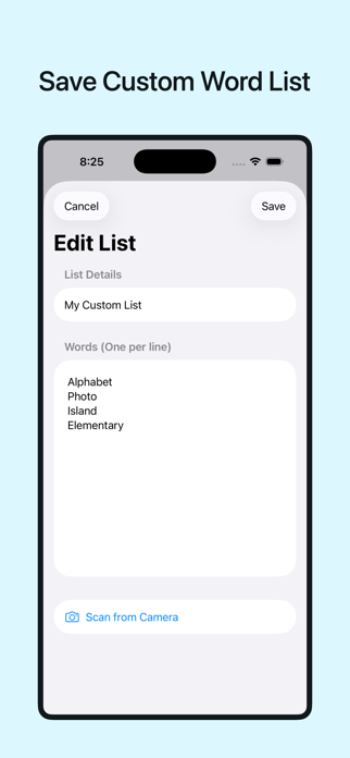 Spell My List Screenshot 5 of 9