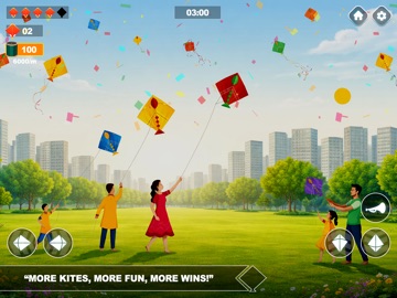 Kite Flying Simulator iPad screenshot