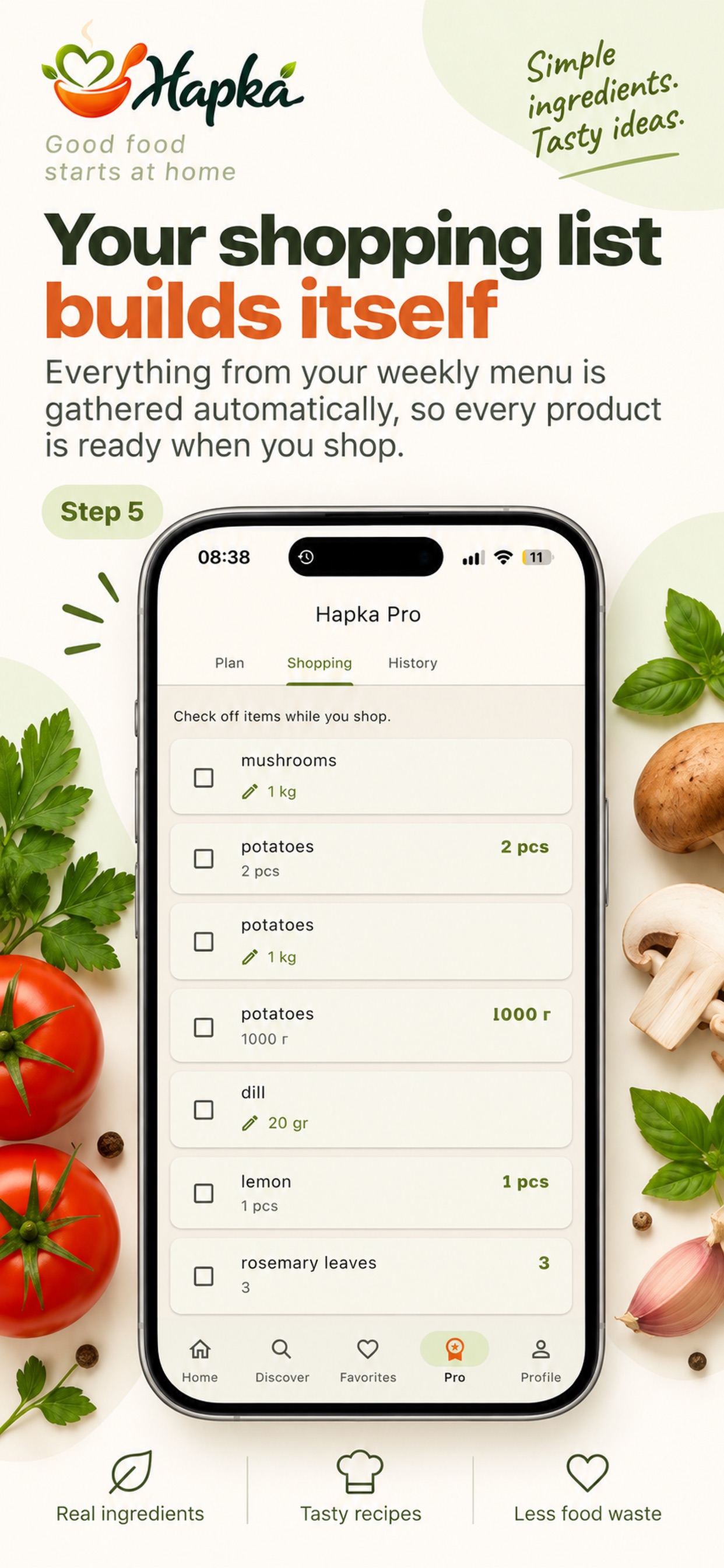 Screenshot 7 of Hapka: Recipes & Meal Plans