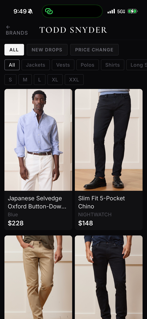 Benchmark for Men screenshot 3