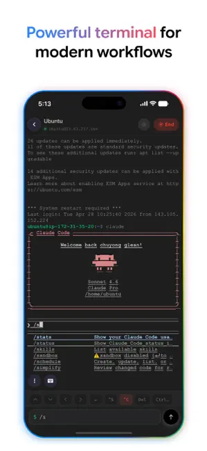 Web IDE - AI Code Editor iPhone screenshot 4