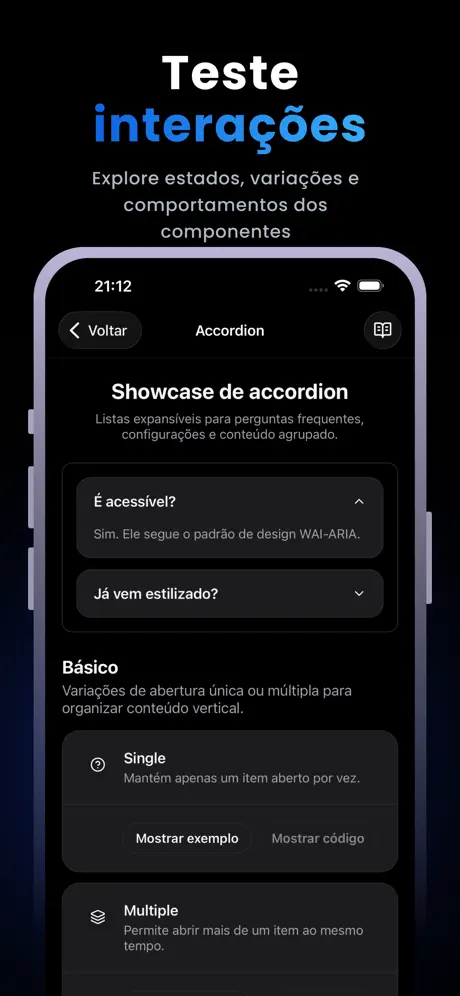 UI Kit React Native – Nova screenshot 4