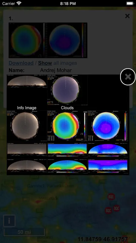 Light Pollution Map screenshot 6 of 8