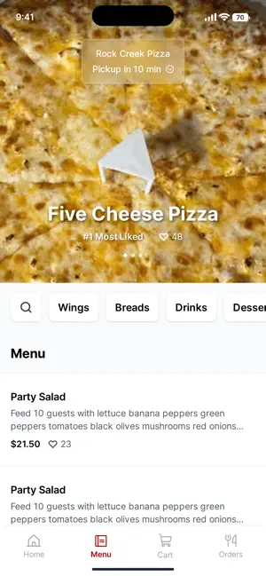 Rock Creek Pizza Co. screenshot 2