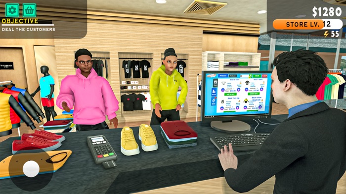 Mode Outlet Geschäftssimulator