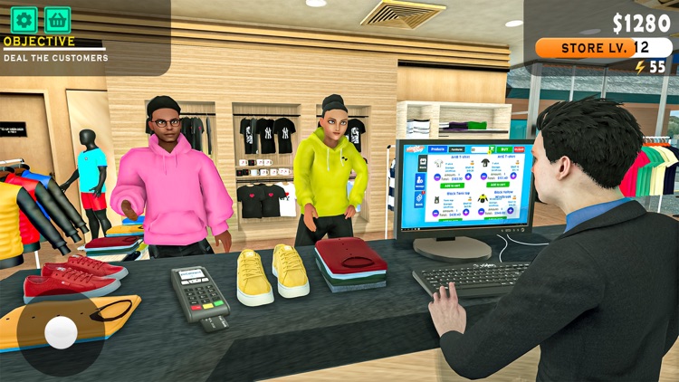 Fashion Outlet Store Simulator
