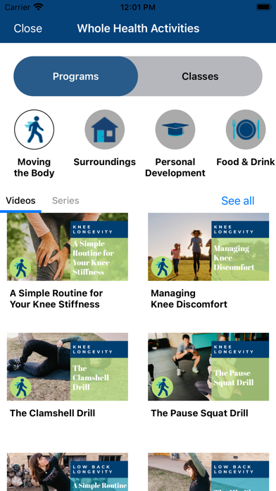 Live Whole Health Screenshot