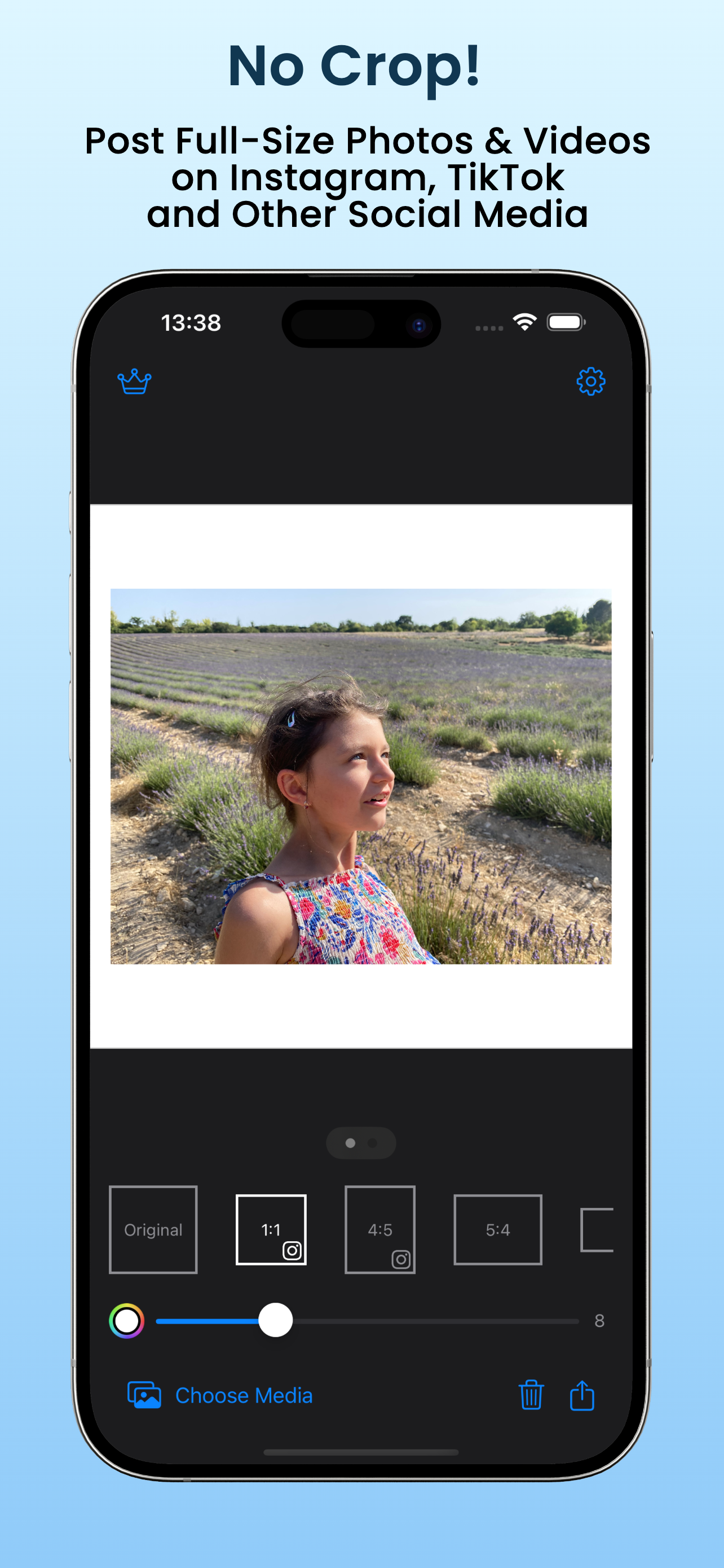 No Crop - Simple Border