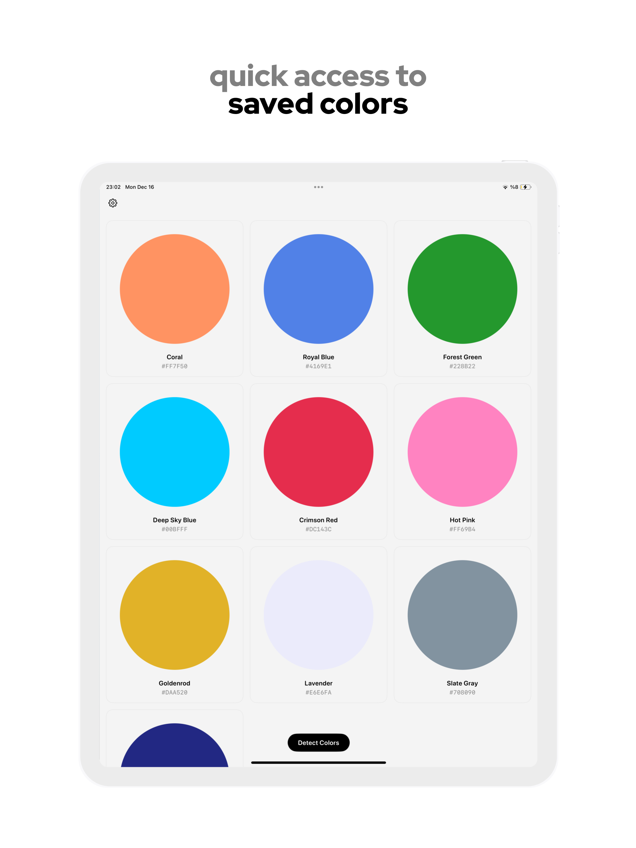 huefy: color identifier