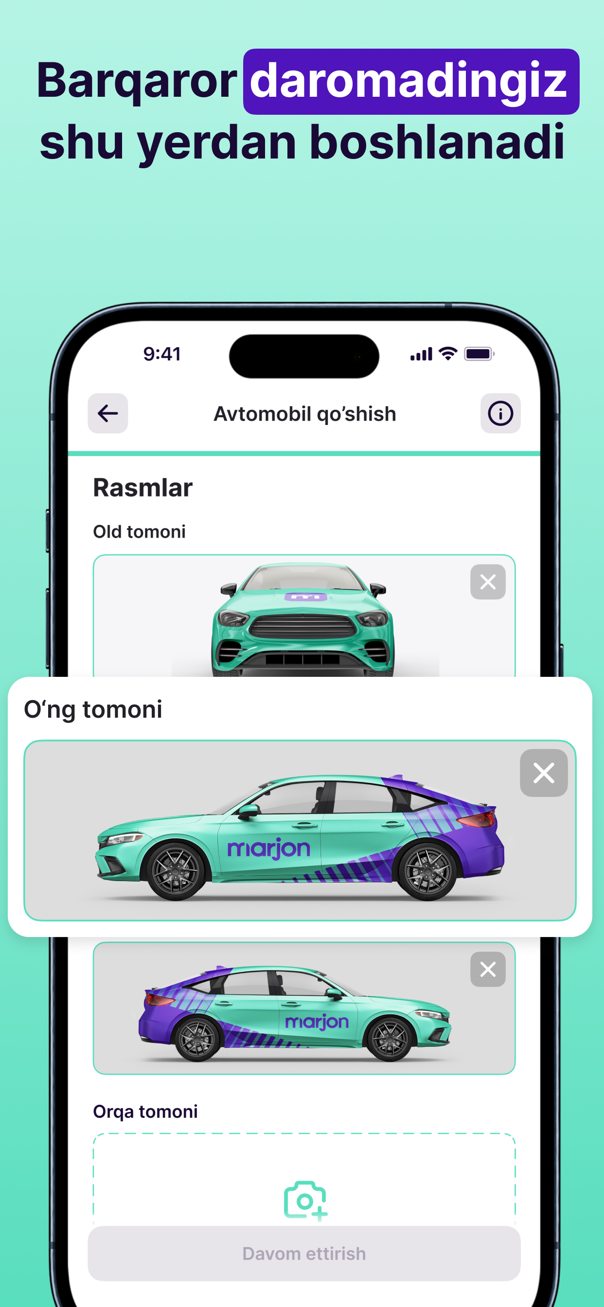 Marjon Driver screenshot 4