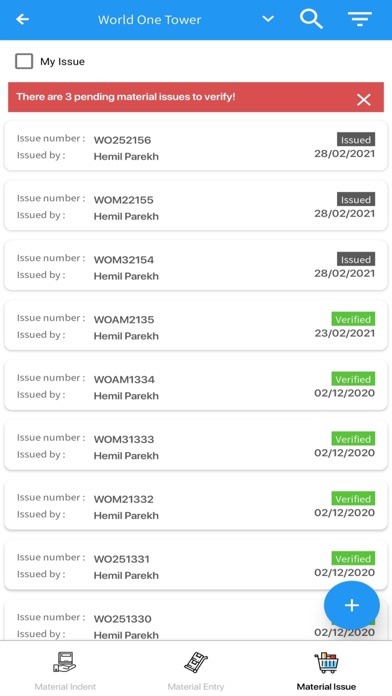Pocket Construction Manager Screenshot