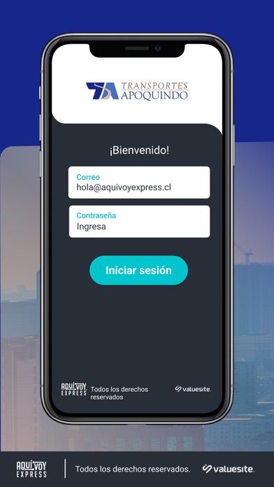 Transportes Apoquindo Pasajero Screenshot