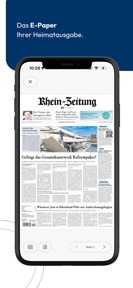 Rhein-Zeitung E-Paper & News screenshot