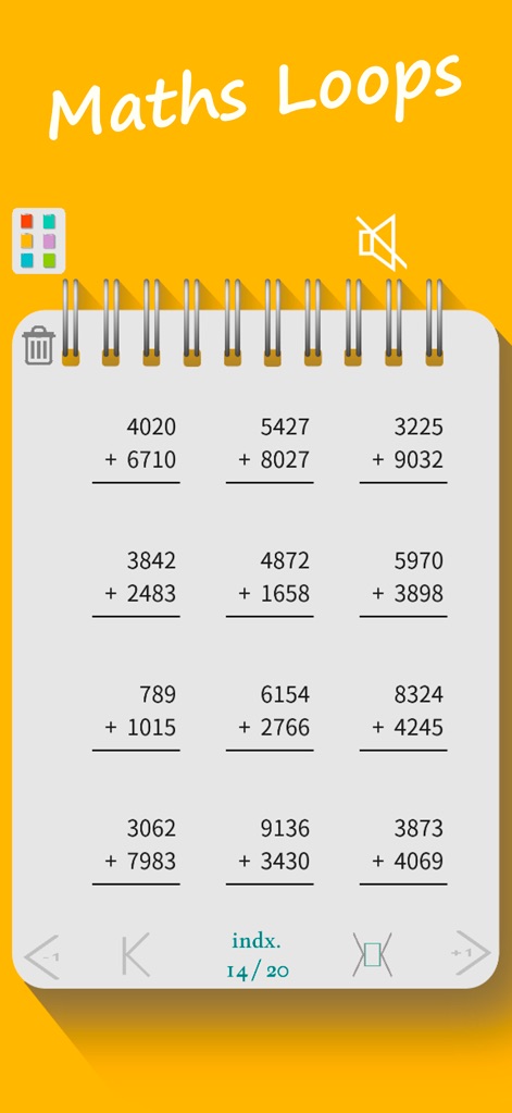 Math Loops Add & Subtract - Education App | MWM