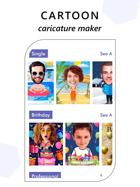 Screenshot #4 pour De la photo à la caricature