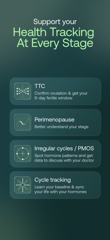 Mira Fertility & Cycle Tracker app screenshot