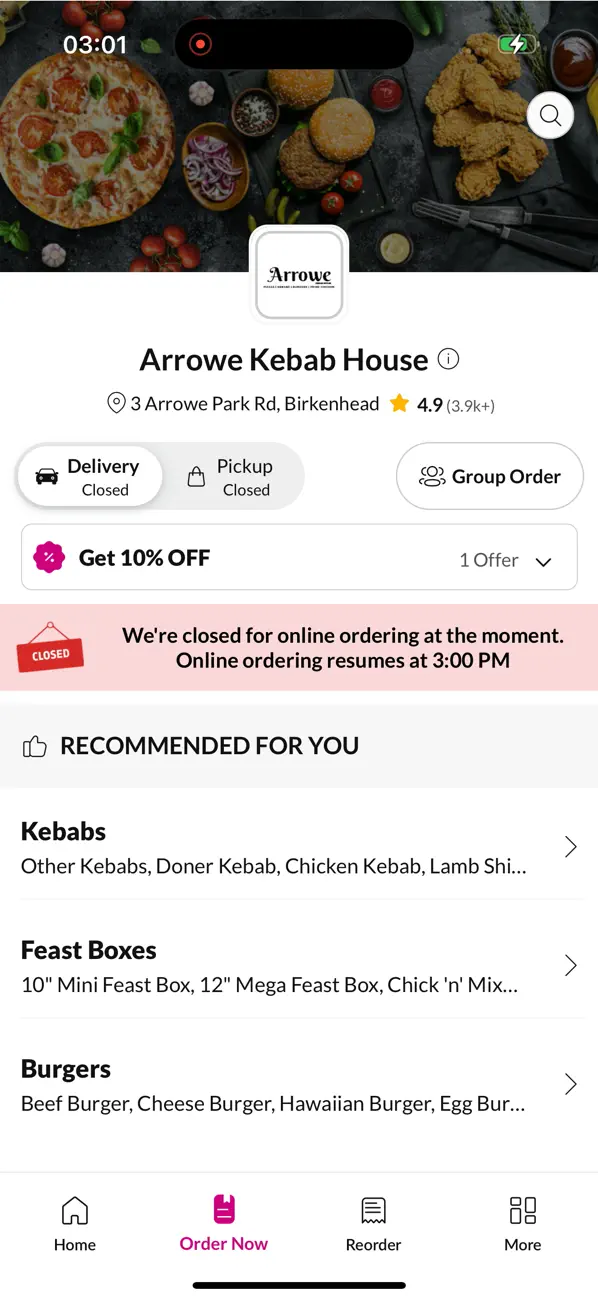 Screenshot #2 pour Arrowe Kebab House