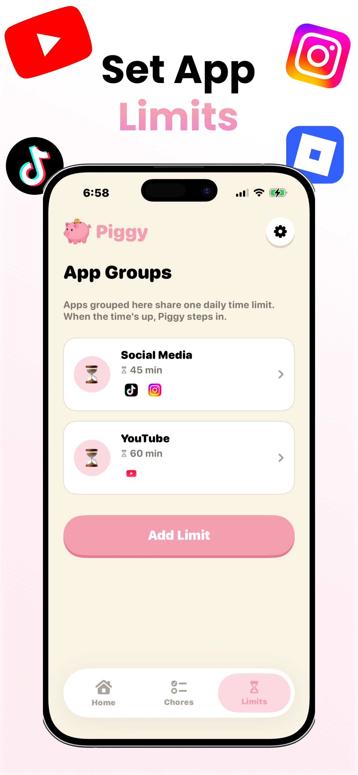 Piggy - Earn Screen Time