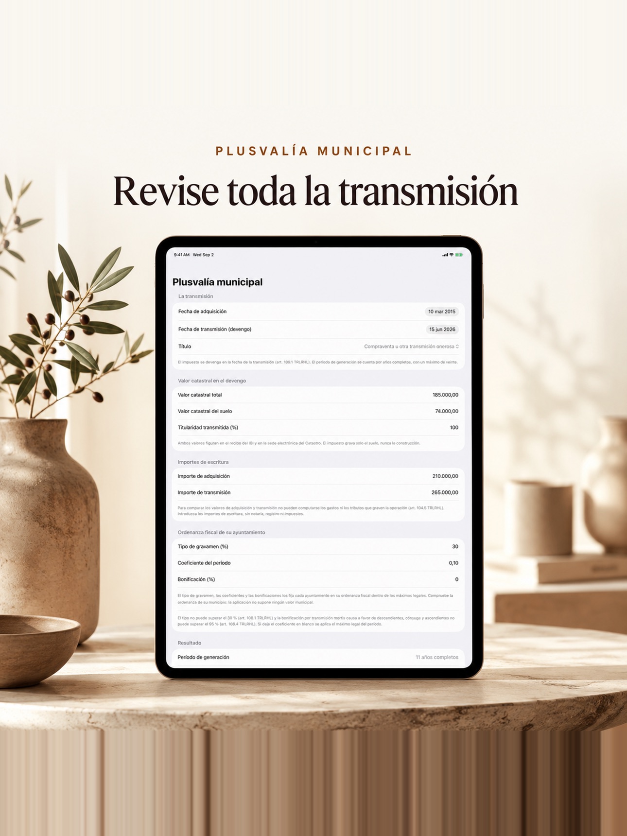 Screenshot 4 of Plusvalía Municipal