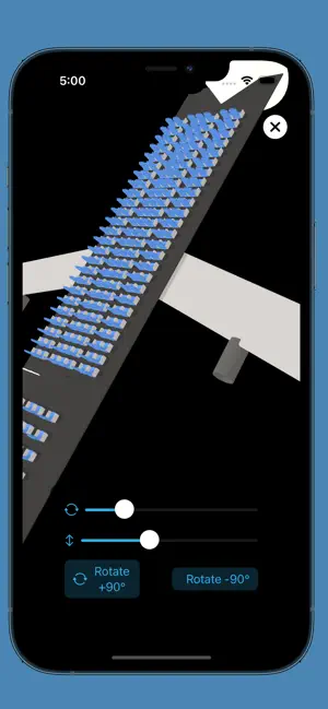 Plane Seat 3D screenshot 3