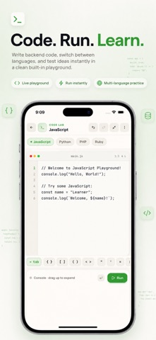 Learn Backend Web Development iPhone screenshot