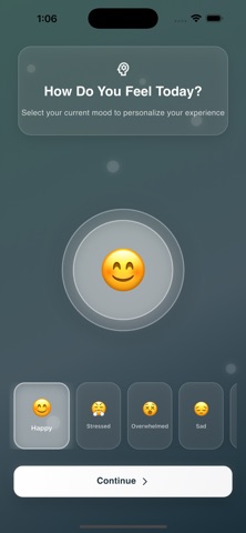 AI Therapy App screenshot