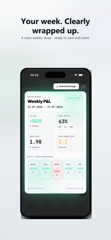 GridTrade — Trading Journal Screenshot 8 of 10