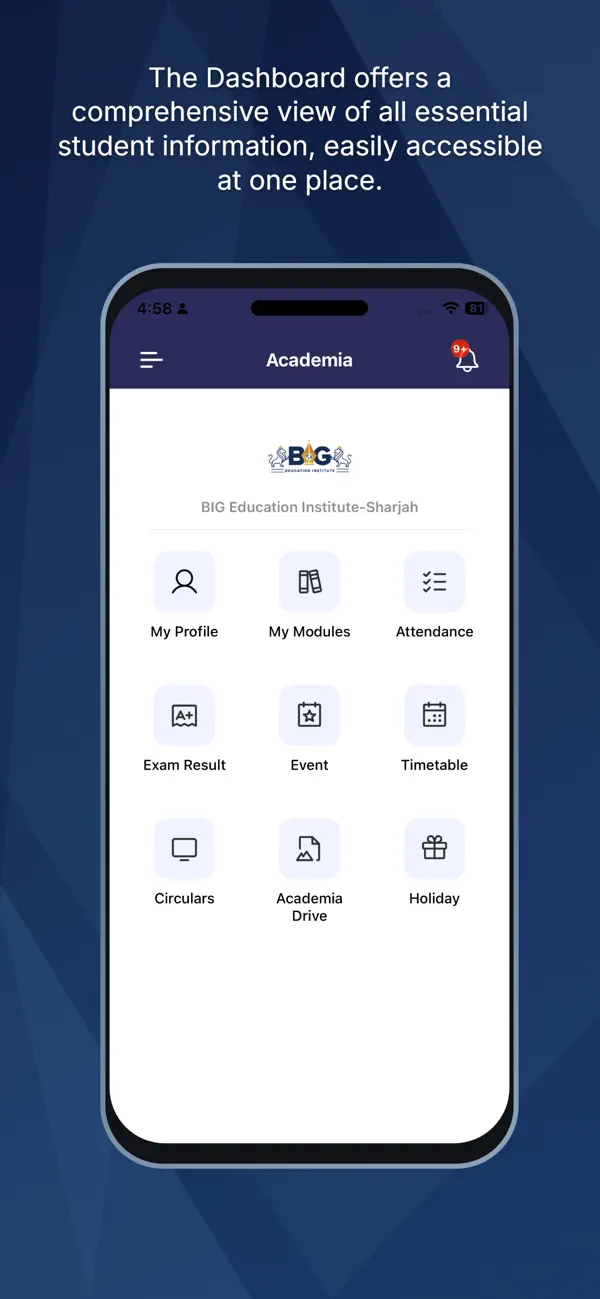 Screenshot #1 pour Academia @ Campusdirect
