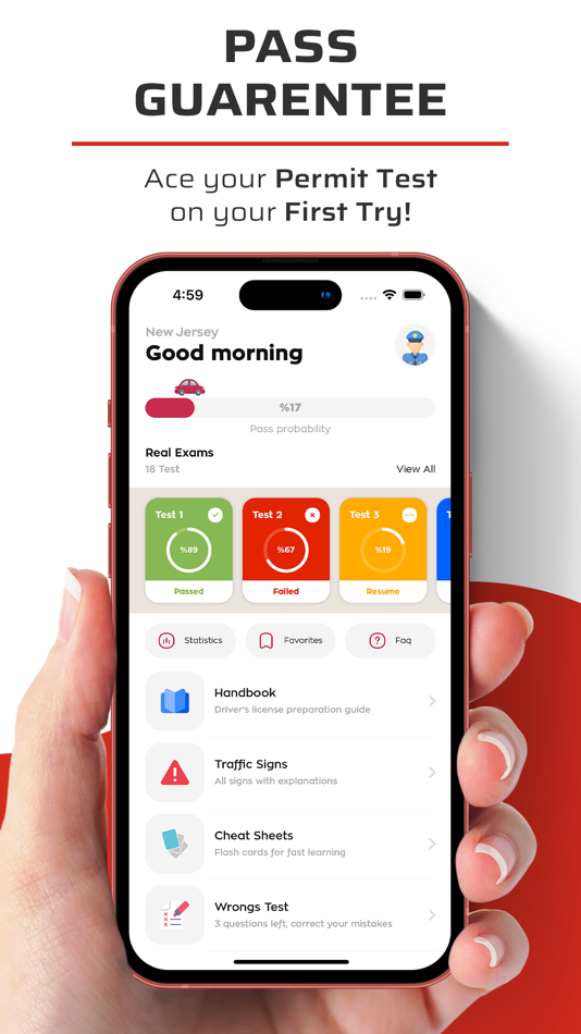 #2. New Jersey DMV Permit Test (iOS) 由: APPISODE YAZILIM TEKNOLOJILERI LIMITED SIRKETI