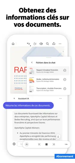 Capture d'écran de Adobe Acrobat Reader: Lire PDF sur iPhone 5