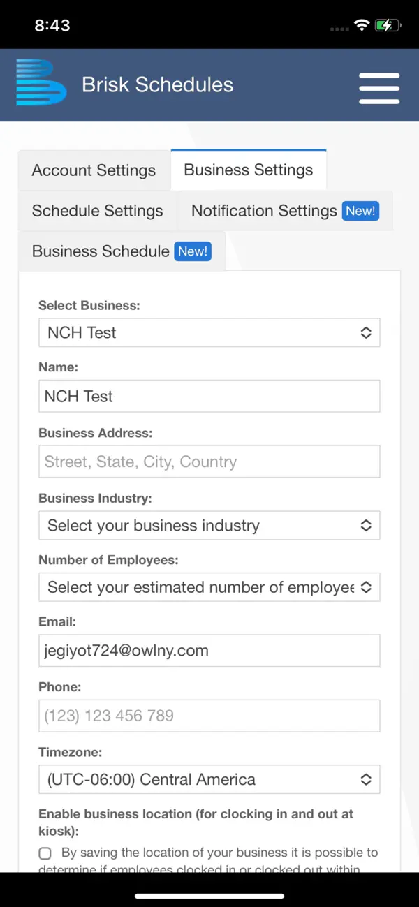 Screenshot #2 pour Brisk Schedules