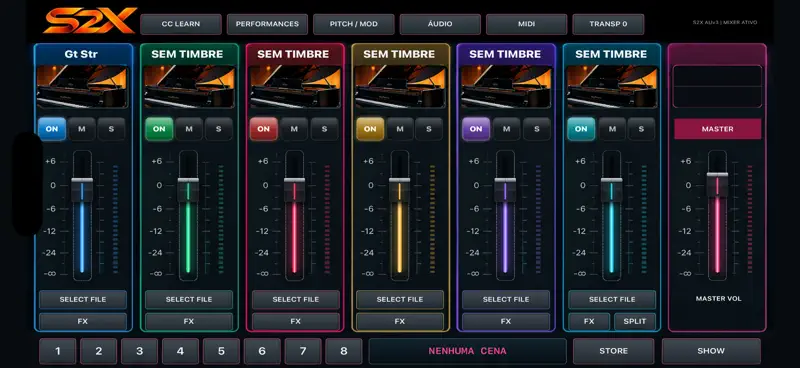 S2X Live Arranger AUv3 screenshot 1 of 6