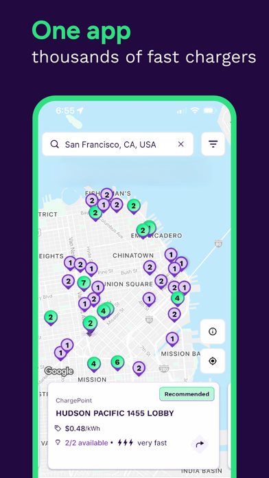 Presto - EV Charging Stations Screenshot