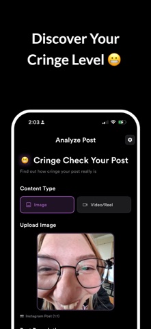 CringeAI - Rate & View Content screenshot
