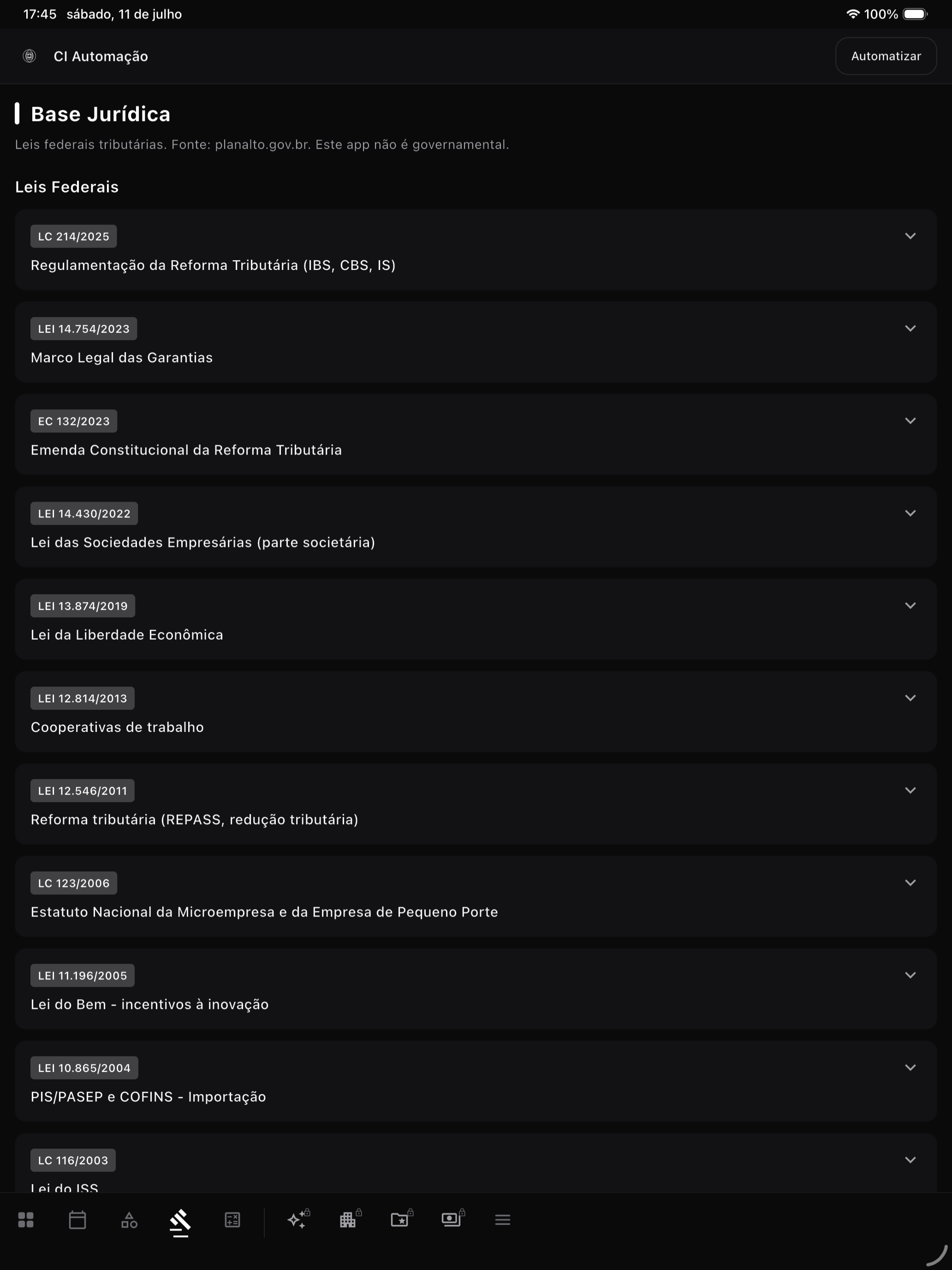 CI Automação Contábil screenshot 7