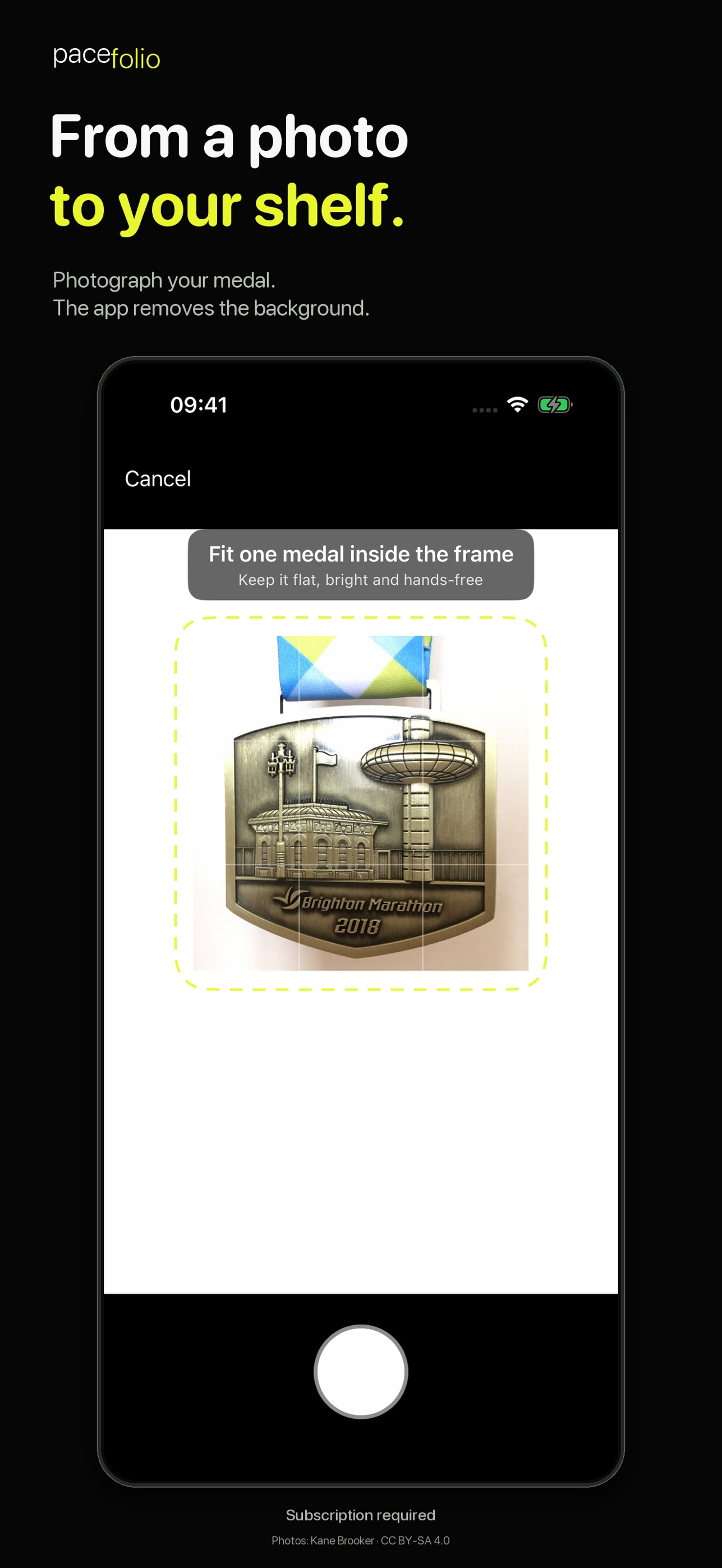 Screenshot 2 of Pacefolio: Running Medals