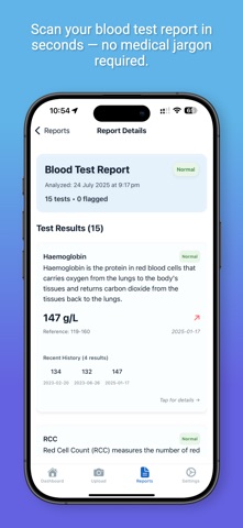BloodHawk: Blood Test Scanner screenshot