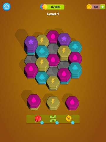 Hexa Sort: Mind Match Puzzle iPad screenshot