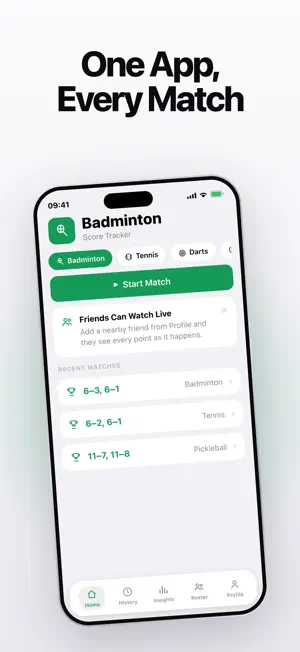 Badminton Court Scoreboard screenshot 2
