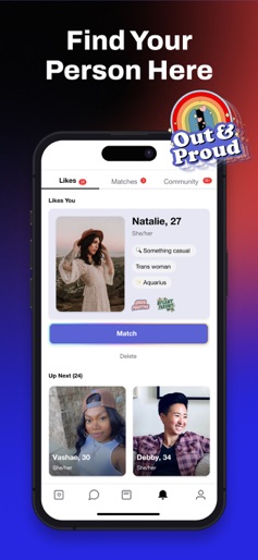 HER:Lesbian&Queer LGBTQ Dating screenshot 5