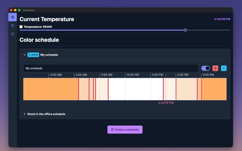 BlueMinus screenshot