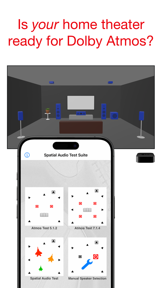 #1. Surround Speaker Check (iOS) بواسطة: Jeff Perrin Music LLC