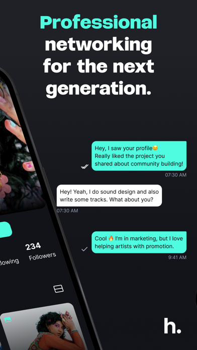 hiyrd. app screenshot 2