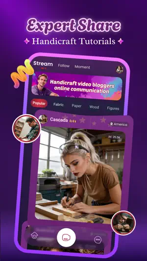 Humhum - Craft Share & Chat screenshot 2